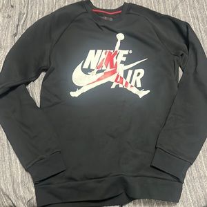Black and red Jordan sweatshirt
